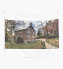 Kerr Grist Mill Panorama Tapestry