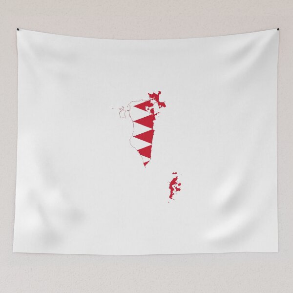 Item preview, Bahrain Flag Map designed and sold by abbeyz71.