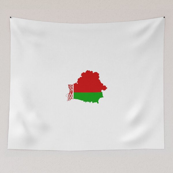 Item preview, Belarus Flag Map designed and sold by abbeyz71.