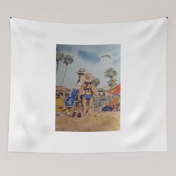 Item preview, Summer day at Seal Beach designed and sold by jadlart.