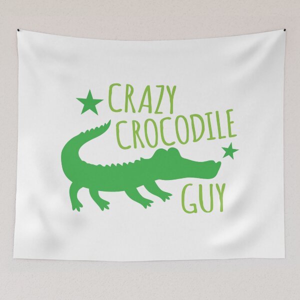 Item preview, Crazy Crocodile Guy designed and sold by jazzydevil.