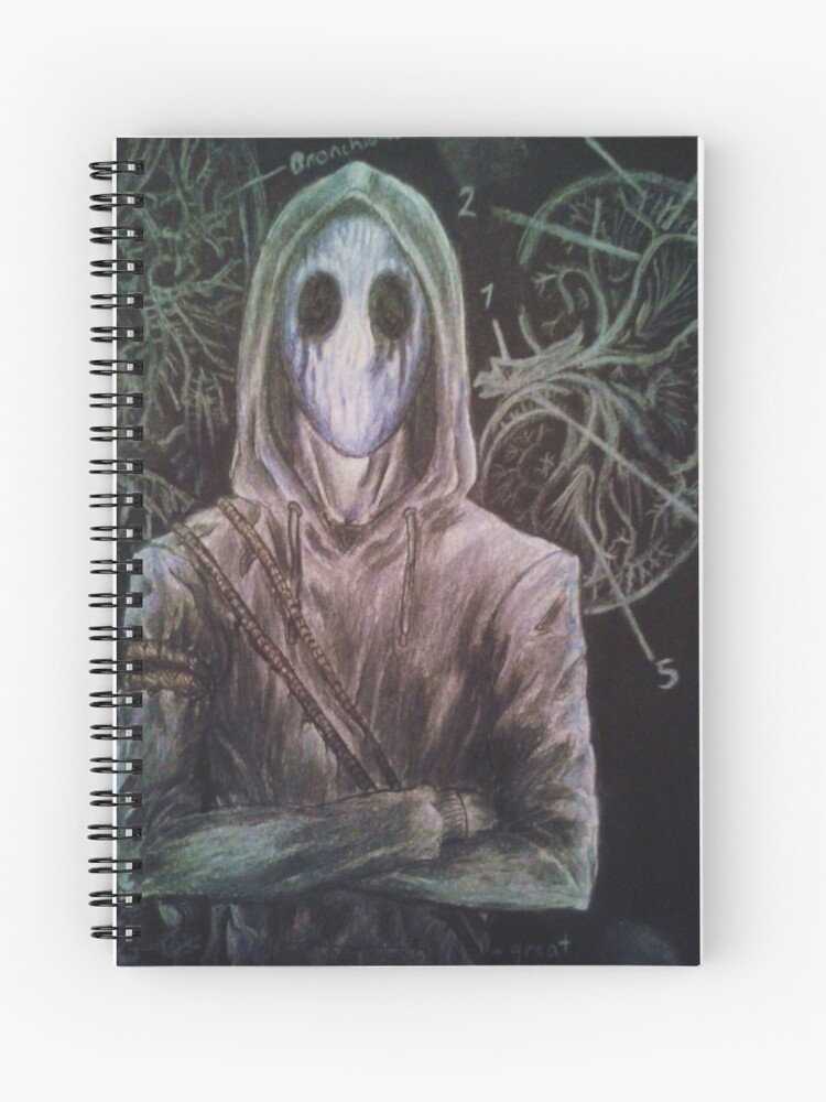 Eyeless Jack Creepypasta Spiral Notebook By Bloodhoney500 Redbubble