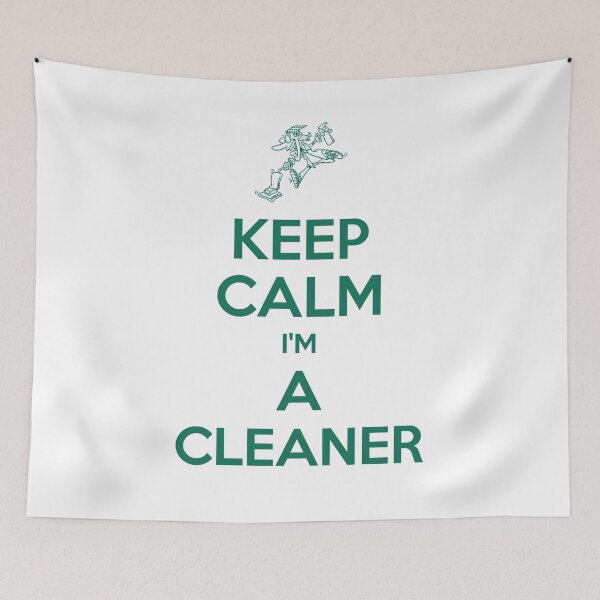 Item preview, Keep calm, I'm a cleaner designed and sold by Dis-An-Dat.
