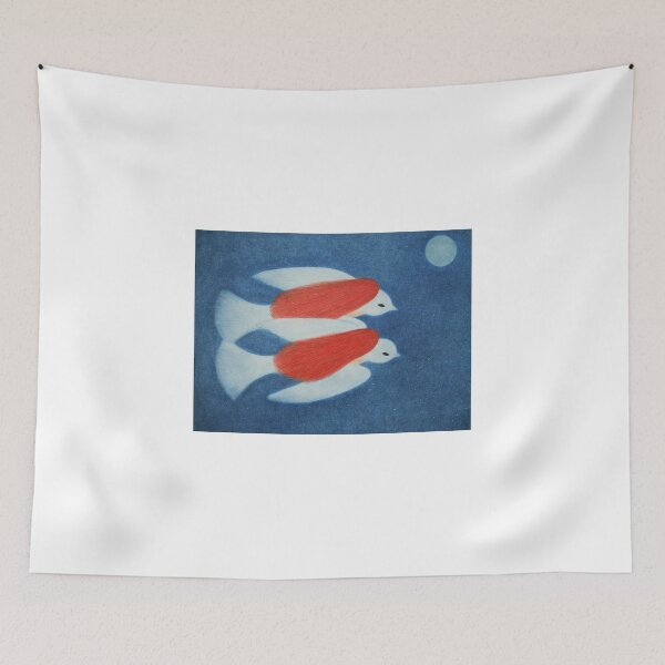 Item preview, Spiritual Journey: Two Birds - Dove Birds designed and sold by ClaudinesArt.