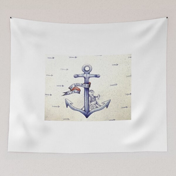 Item preview, A sailors life for me, cat & anchor  designed and sold by melaniedann.