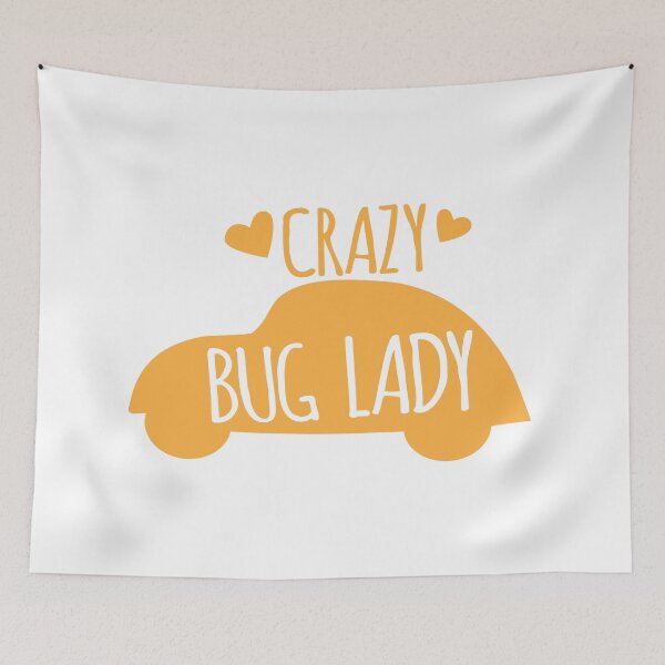 Item preview, Crazy Bug Lady designed and sold by jazzydevil.