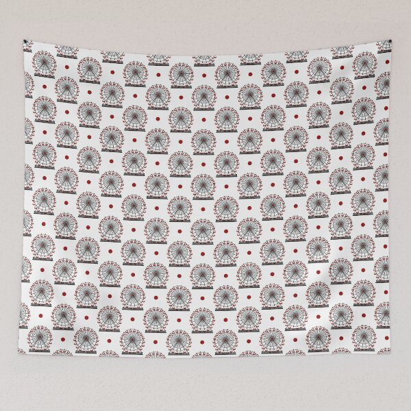 Item preview, Carnival Wheel Duvet Cover designed and sold by Gotcha29.