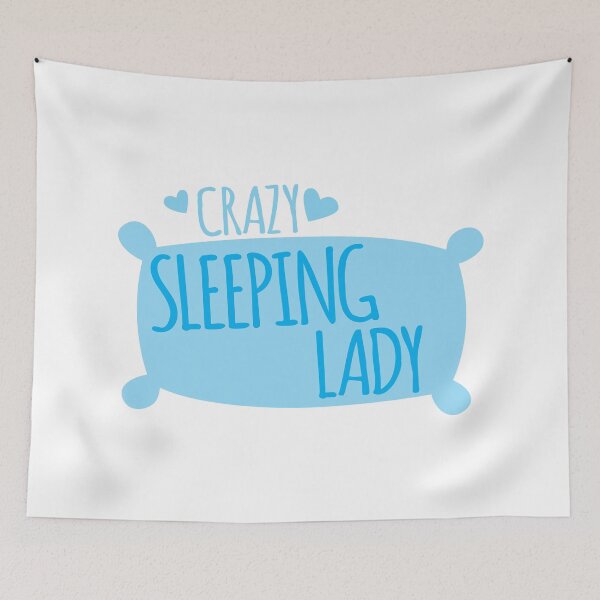 Item preview, Crazy Sleeping lady designed and sold by jazzydevil.
