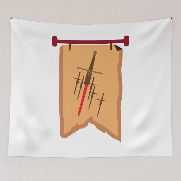 Item preview, BANNER CREST SIGIL with six swords designed and sold by jazzydevil.
