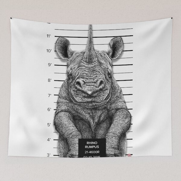 Item preview, Rhino Rumpus designed and sold by ericajchen.