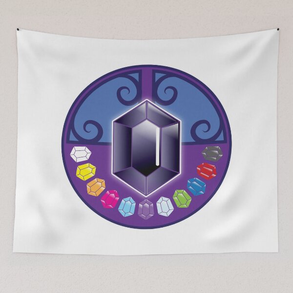 Item preview, The jewels (solid) Jewels: White, Yellow, Tigers eye, Rose, Summer sky, Purple, opal, emerald, sapphire, red, ebony, and black designed and sold by jazzydevil.