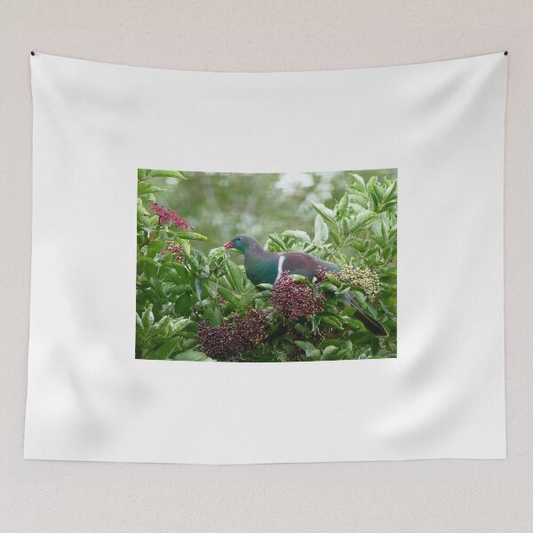 Item preview, I Prefer The Elder Berries - Wood Pigeon - NZ designed and sold by AndreaEL.