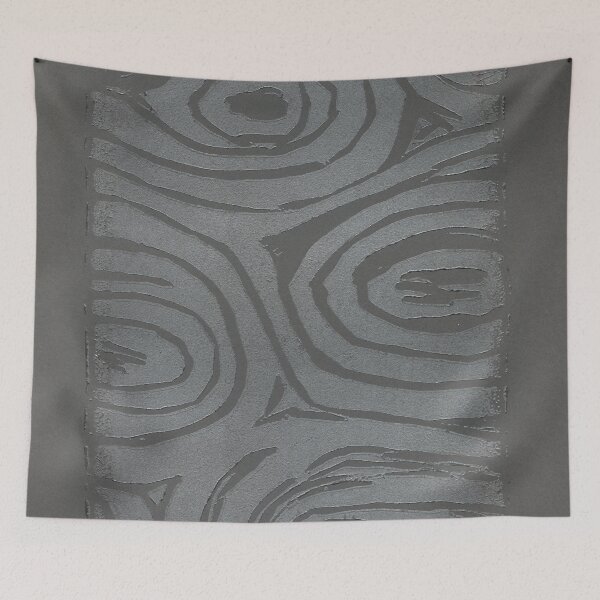 Item preview, Whorls - silver ghost designed and sold by Stacie Arellano.