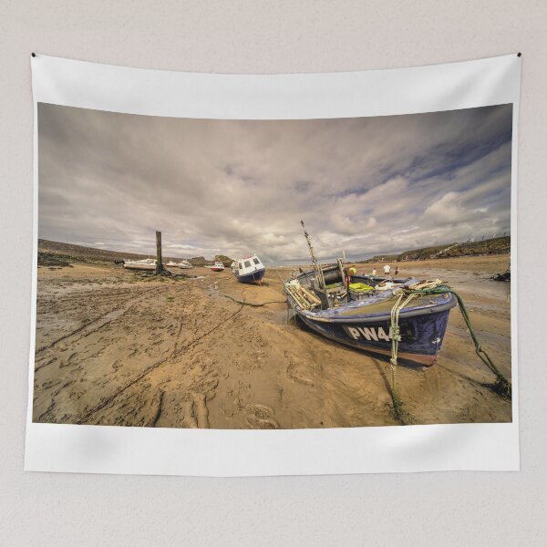Item preview, Boats on Bude beach  designed and sold by hawkie.