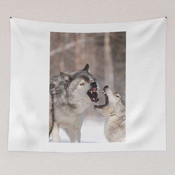 Item preview, Timber wolves in winter designed and sold by Josef Pittner.