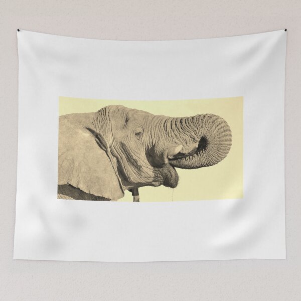 Item preview, Elephant Bull - Joyful Water designed and sold by LivingWild.