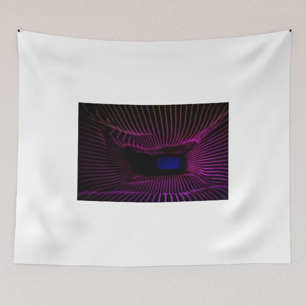 Item preview, Purple and Blue Abstract Light Painting designed and sold by Pixie Copley LRPS.