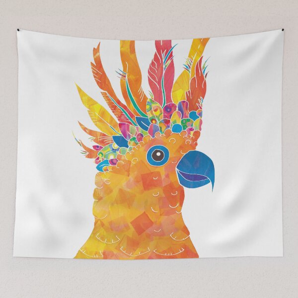 Item preview, Rainbow Cocky designed and sold by Bronwyn Houston Art.