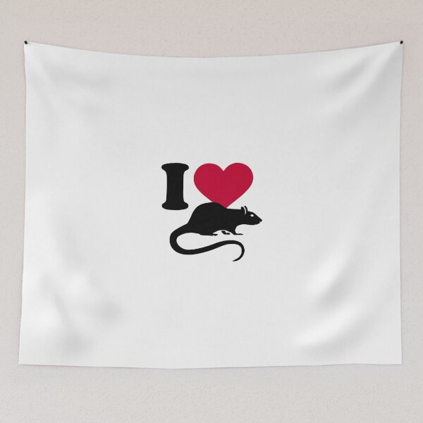 Item preview, I love Rats designed and sold by Designzz.