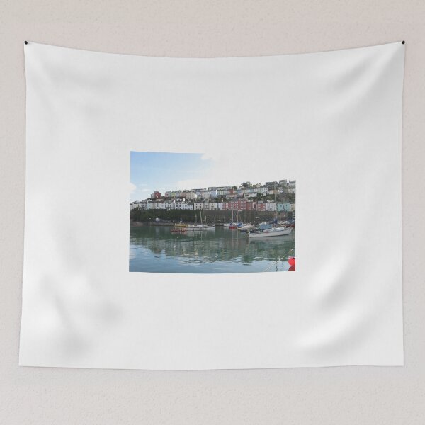 Item preview, YACHTS MOORED AT BRIXHAM - DEVON designed and sold by kazaroodie.
