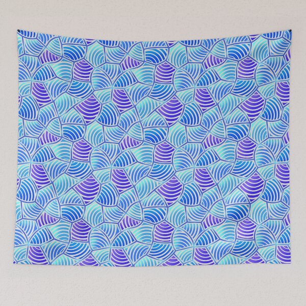 Item preview, My Blue Heaven Dreaming Duvet Cover designed and sold by Gotcha29.