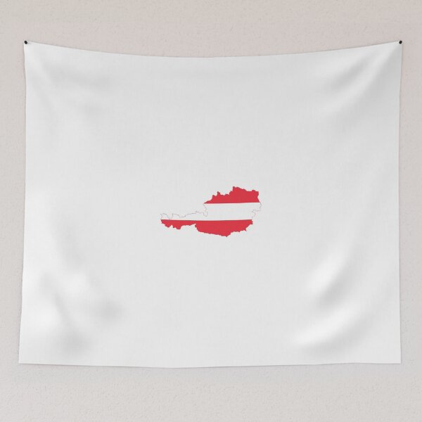 Item preview, Austria Flag Map designed and sold by abbeyz71.