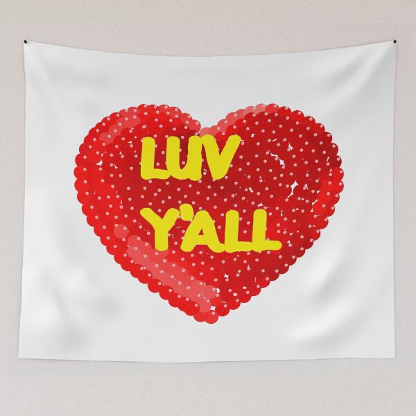 Item preview, Luv Y'all Heart designed and sold by Roger Swezey.