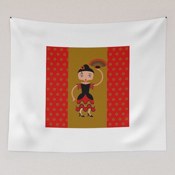 Item preview, Spanish Flamengo Dancer designed and sold by MariaFernandes.