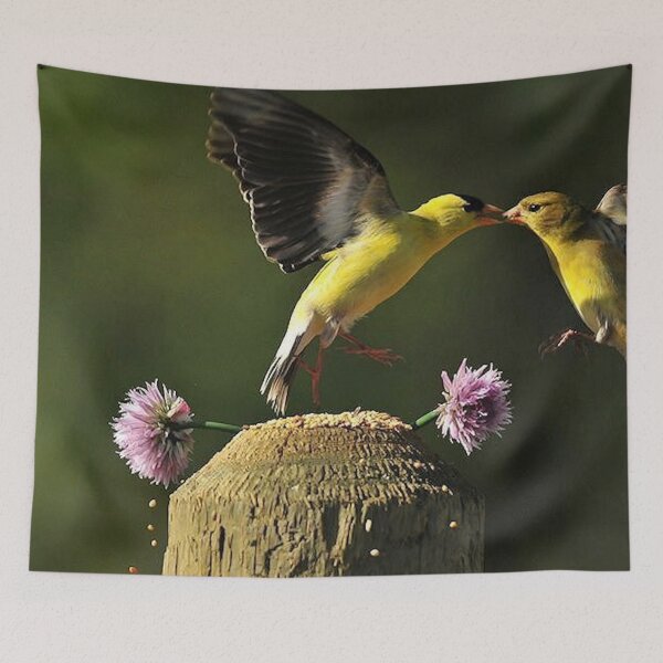 Item preview, BIRD PAIRS...American Goldfinch designed and sold by RoseMarie747.