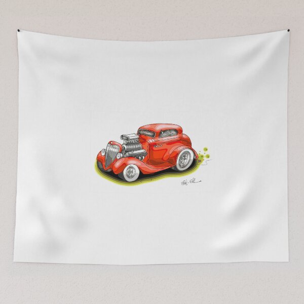Item preview, HOT ROD BEAST V8 CHEV STYLE designed and sold by squigglemonkey.