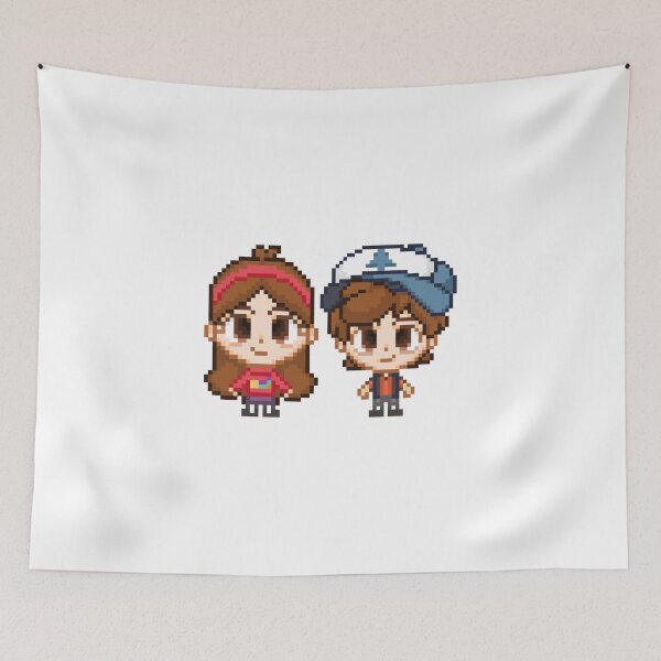 Item preview, Mystery Twins Pixels designed and sold by Blue Pinch.