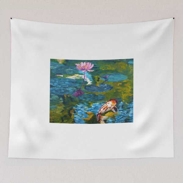 Item preview, Tranquil Koi Lily Pond designed and sold by jessiecally.