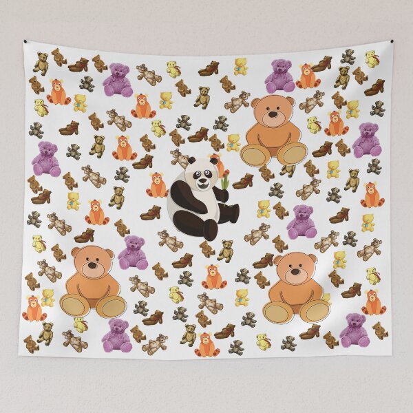 Item preview, Teddy Bears Bears Bears Kids Duvet Cover designed and sold by Gotcha29.