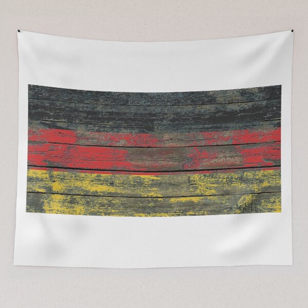 Item preview, Flag of Germany on Rough Wood Boards Effect designed and sold by JeffBartels.