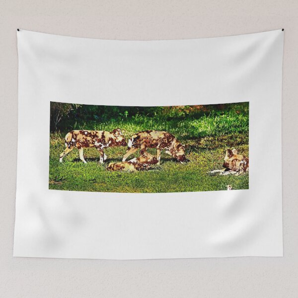 Item preview, African Wild Dog Family designed and sold by miroslava.