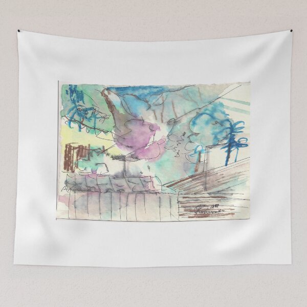 Item preview, Hills behind fence(C1997) designed and sold by Paul Romanowski.