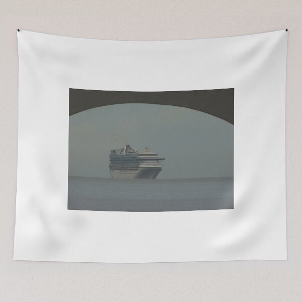 Item preview, cruiser at a hazy day - crucero en un día calinoso designed and sold by Bernhard Matejka.