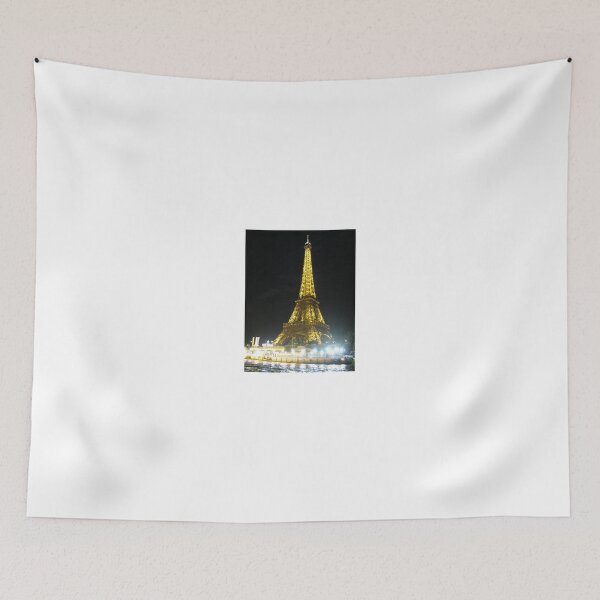 Item preview, EIFFEL TOWER AT NIGHT FROM THE SEINE - PARIS designed and sold by kazaroodie.