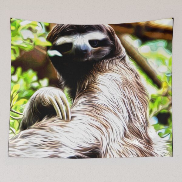 Item preview, Sloth Painting designed and sold by creepyjoe.