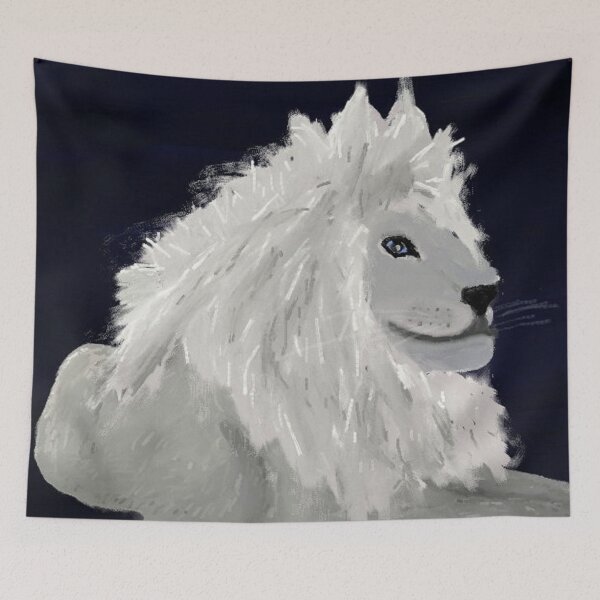 Item preview, White Lion designed and sold by EternaLetizia.