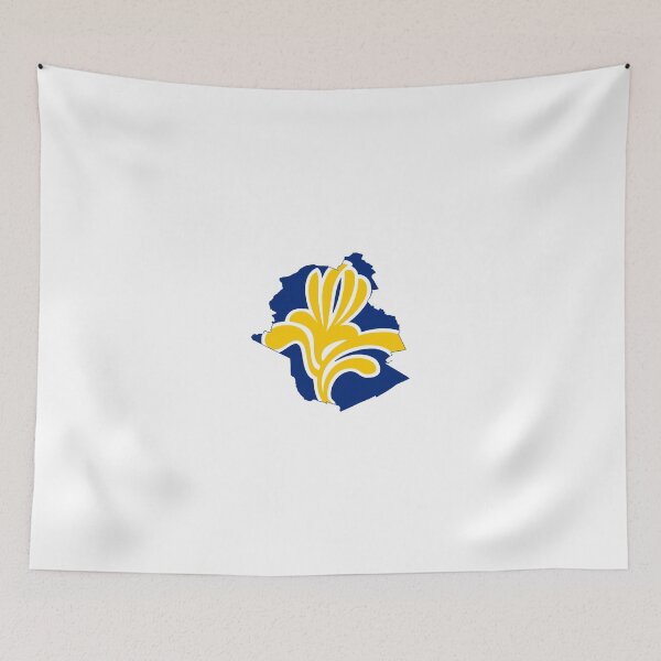 Item preview, Brussels Flag Map designed and sold by abbeyz71.