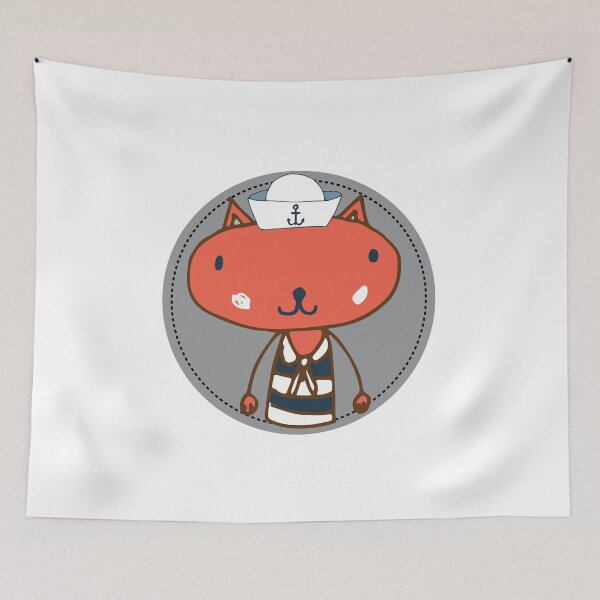 Item preview, Nautical Adventures: Sailor Cat designed and sold by Shai Coggins.