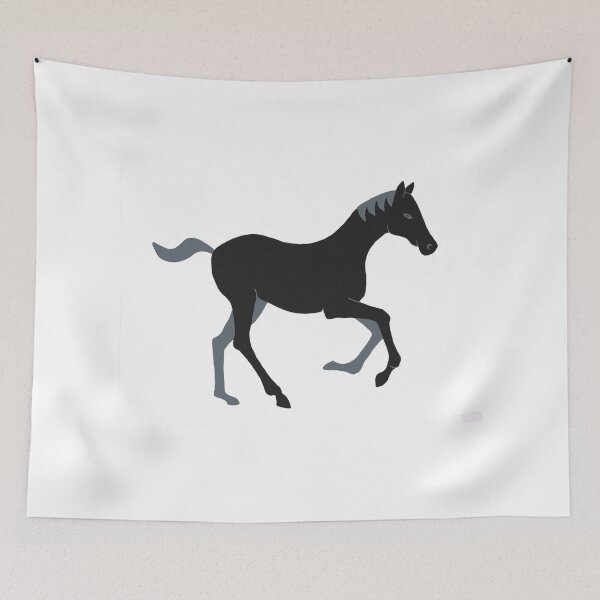 Item preview, Black Pony designed and sold by Blueluna.