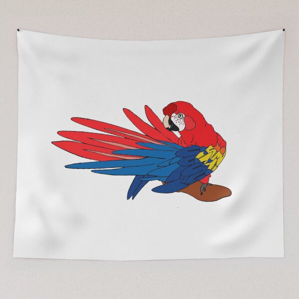 Item preview, Scarlet Macaw designed and sold by nolessjess.