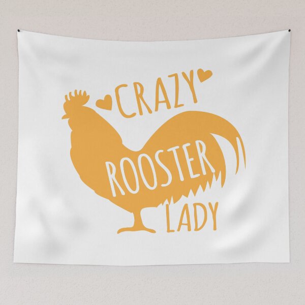 Item preview, Crazy Rooster Lady designed and sold by jazzydevil.