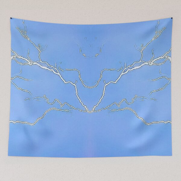 Item preview, Mirrored lightning designed and sold by MilesArt.