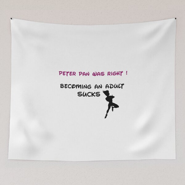 Item preview, Peter Pan Was Right designed and sold by isilygoodart.