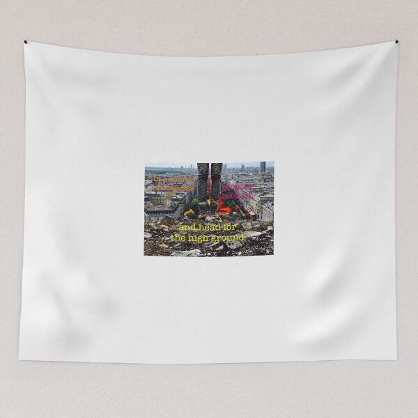 Item preview, Zombie apocalypse - head for the high ground designed and sold by ArtWeaver.