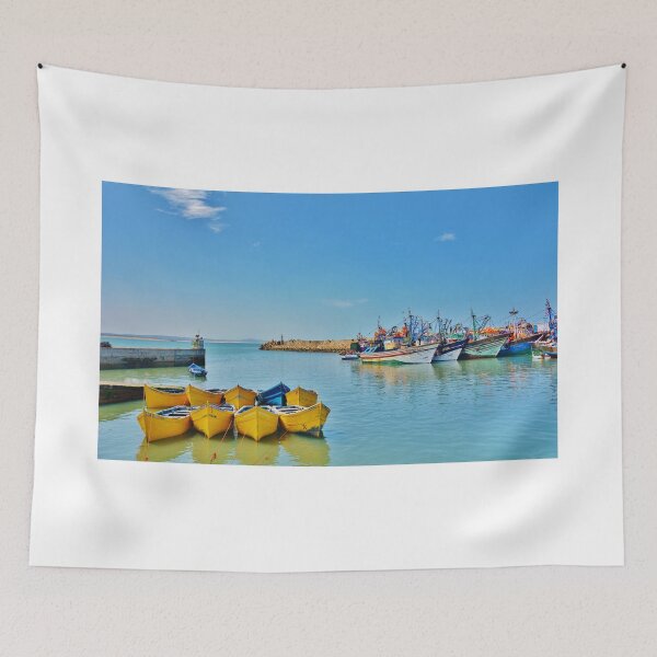 Item preview, essaouira harbour designed and sold by marxbrothers.