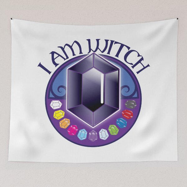 Item preview, I AM WITCH with black jewels designed and sold by jazzydevil.
